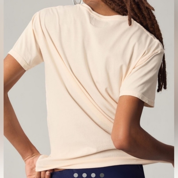 Anthropologie Original Retro Brand Saddle Up Graphic Tee Shirt Peach USA Made L - Picture 3 of 10